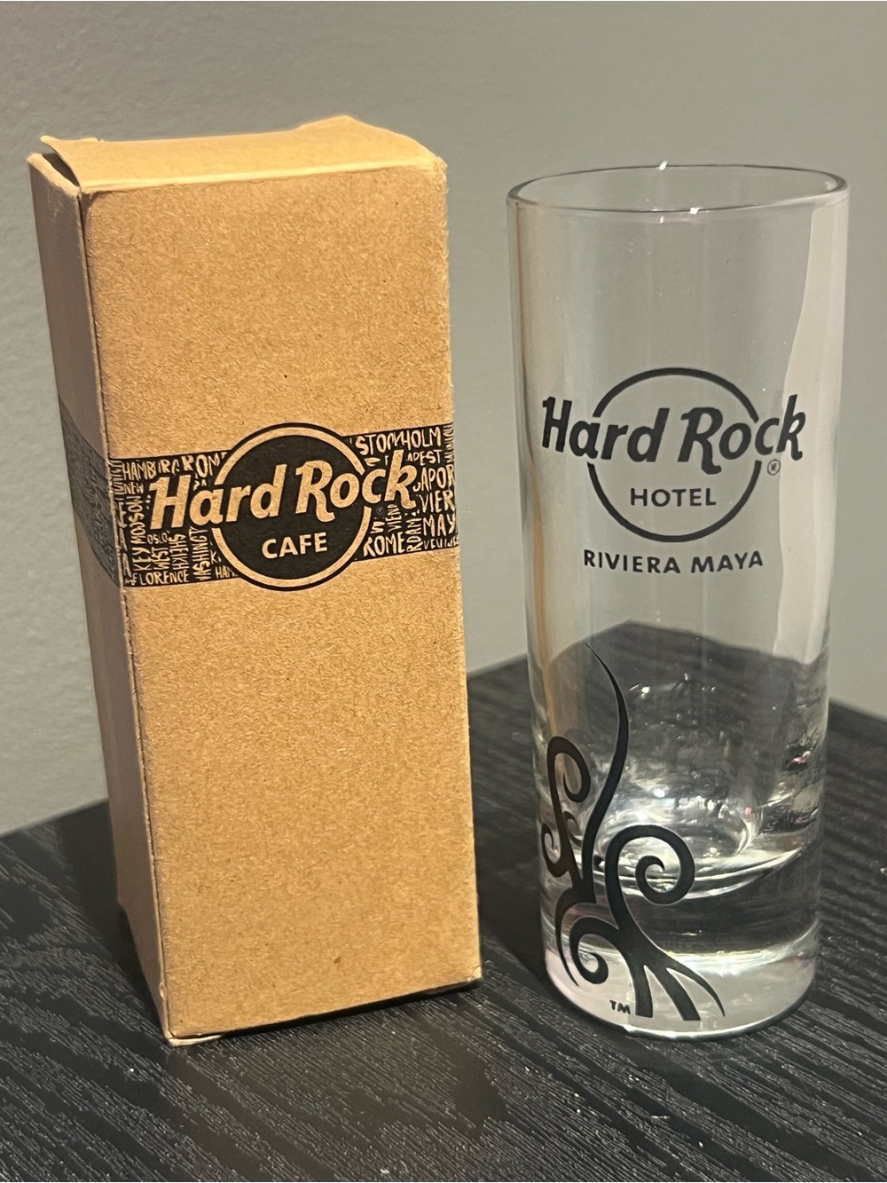 Hard Rock Cafe RIVIERA MAYA shot glass